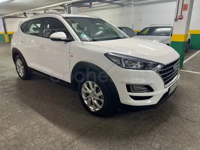 Usado Hyundai Tucson N Line 136 CV (100 kW) 2021 Blanco SUV