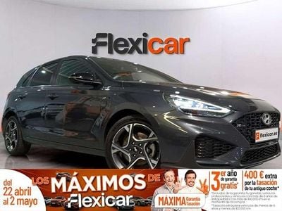 Begagnad Hyundai i30 N Line 120 HK (88 kW) 2023 Grå Sedan