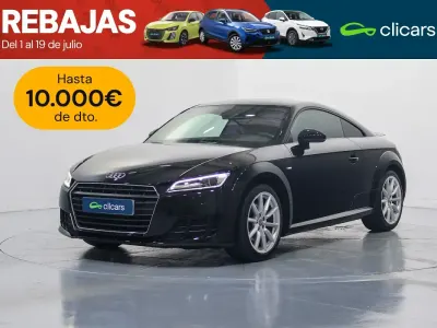 Usado Audi TT 180 CV (132 kW) 2016 Negro Coupe