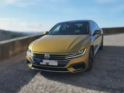 Usado VW Arteon R-line 280 CV (205 kW) 2017 Naranja Utilitario