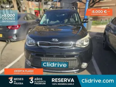 Käytetty Kia Soul 136 HP (100 kW) 2015 Musta Katumaasturi