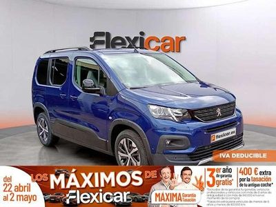 Usado Peugeot Rifter GT 102 CV (75 kW) 2023 Azul Monovolumen