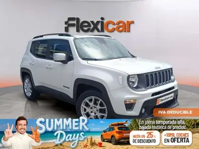 Usado Jeep Renegade Limited 131 CV (96 kW) 2022 Blanco SUV