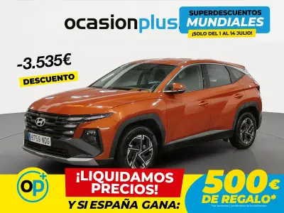Usado Hyundai Tucson 215 CV (158 kW) 2025 Naranja SUV