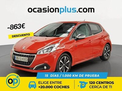 Usado Peugeot 208 S 110 CV (80 kW) 2019 Naranja Utilitario