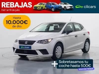 Usado Seat Ibiza Reference 95 CV (69 kW) 2019 Blanco Utilitario
