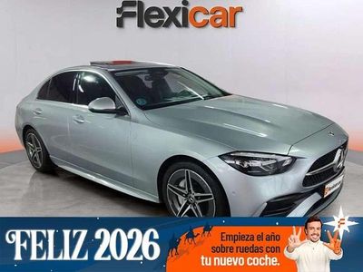 Gris Usado 2021 Mercedes C220 Berlina | 29.990 € (Precio justo)
