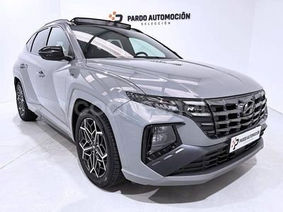 Usado Hyundai Tucson N Line 136 CV (100 kW) 2022 Gris / plata SUV