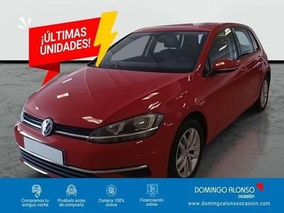 Usado VW Golf VII 116 CV (85 kW) 2019 Rojo Berlina