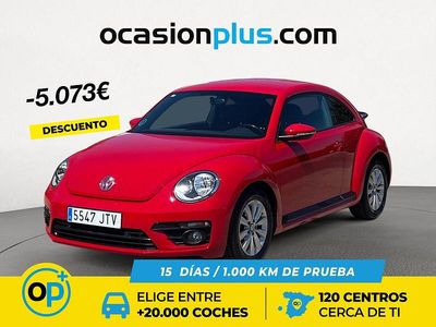 Rojo Usado 2016 VW Beetle Utilitario | 12.917 € (Precio justo)