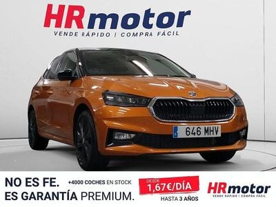 Usado Skoda Fabia Style 110 CV (80 kW) 2023 Naranja Utilitario