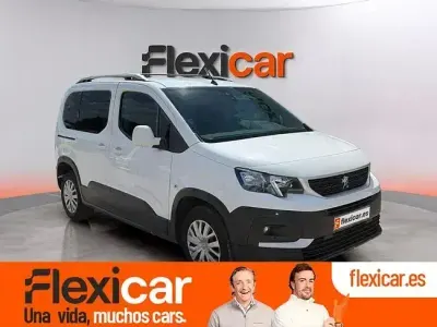Usado Peugeot Rifter Active 100 CV (73 kW) 2020 Azul Monovolumen