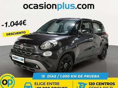 Usado Fiat 500L Cross 95 CV (69 kW) 2021 Gris Monovolumen