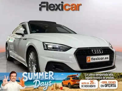 Usado Audi A5 Sportback 190 CV (139 kW) 2020 Blanco Utilitario