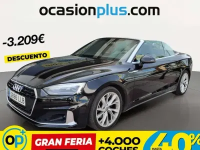 Usado Audi A5 Cabriolet Advanced 163 CV (119 kW) 2020 Negro Descapotable