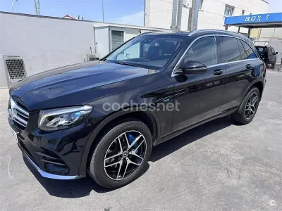 Usado Mercedes GLC350 320 CV (235 kW) 2017 Negro SUV