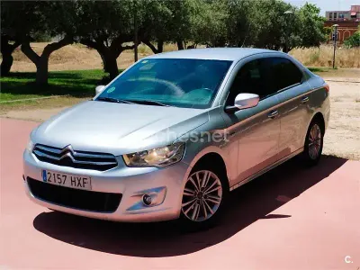 Usado Citroën C-Elysee I Exclusive 92 CV (67 kW) 2014 Gris / plata Berlina