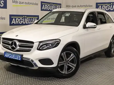 Usado Mercedes GLC250 204 CV (150 kW) 2018 Blanco SUV