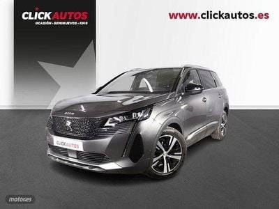 Usado Peugeot 5008 GT 130 CV (95 kW) 2021 Gris SUV