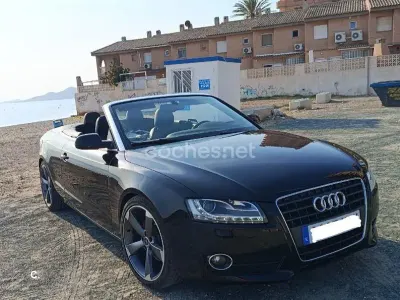 Usado Audi A5 Cabriolet 211 CV (155 kW) 2011 Negro Descapotable