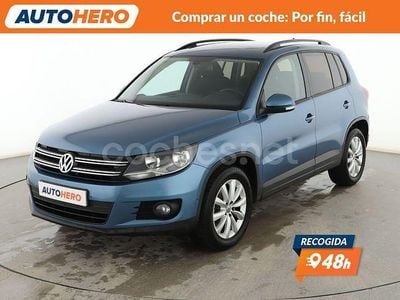 Azul Usado 2015 VW Tiguan SUV | 14.399 € (Precio justo)