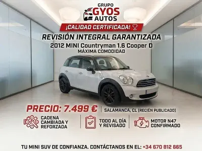 Usado Mini Cooper D Countryman 112 CV (82 kW) 2012 Blanco SUV