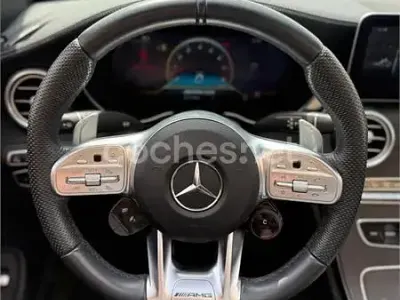 Usado Mercedes C43 AMG 390 CV (286 kW) 2021 Negro Descapotable