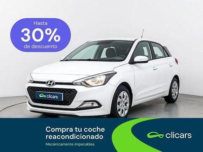 Usado Hyundai i20 85 CV (62 kW) 2016 Blanco Berlina