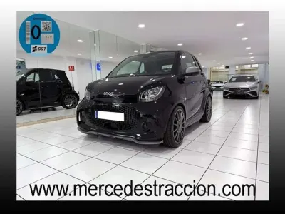 Usado Smart ForTwo Electric Drive 60 kW (82 CV) 2021 Negro Descapotable