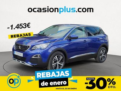 Azul Usado 2018 Peugeot 3008 Allure SUV | 14.990 € (Precio justo)