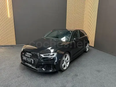 Usado Audi RS3 Prestige 400 CV (294 kW) 2019 Negro Berlina