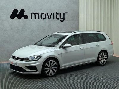 Usado VW Golf VII R-line 150 CV (110 kW) 2019 Blanco Familiar