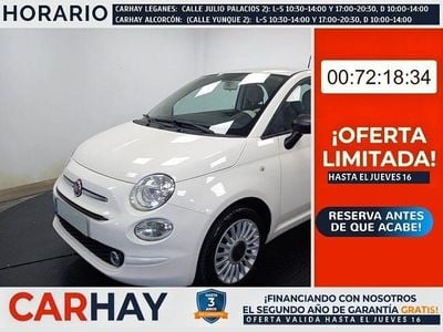 Usado Fiat 500 Pop 69 CV (50 kW) 2018 Blanco Berlina