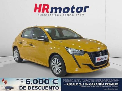 Usado Peugeot 208 75 CV (55 kW) 2022 Amarillo Utilitario