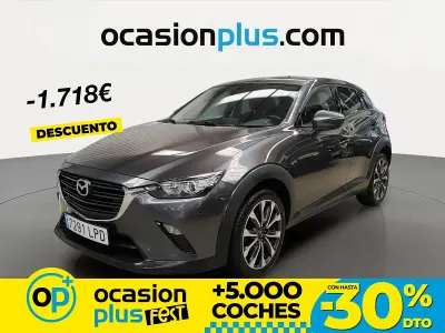 Usado Mazda CX-3 121 CV (88 kW) 2021 Gris SUV