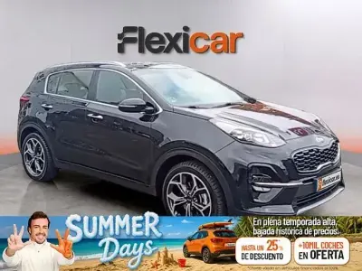 Usado Kia Sportage GT-Line 177 CV (130 kW) 2021 Negro SUV