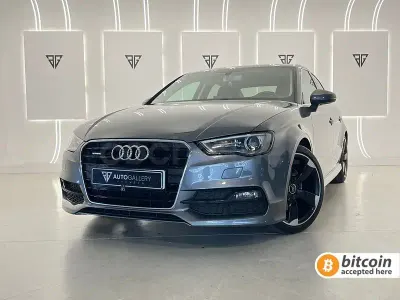 Usado Audi A3 S-Line 180 CV (132 kW) 2016 Gris / plata Berlina
