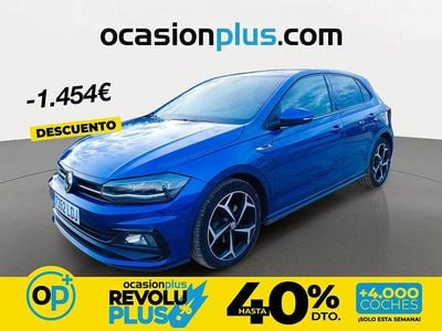 Usado VW Polo Sportline 115 CV (84 kW) 2019 Azul Utilitario