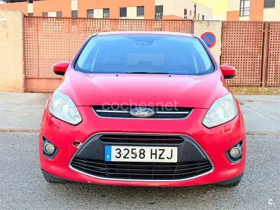 Usado Ford C-MAX Trend 125 CV (91 kW) 2014 Rojo Monovolumen