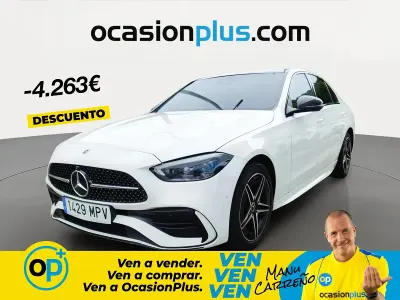 Usado Mercedes C300e 313 CV (230 kW) 2024 Blanco Berlina