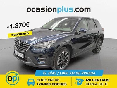 Azul Usado 2015 Mazda CX-5 Luxury SUV | 17.130 € (Precio justo)