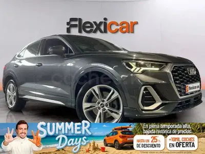 Usado Audi Q3 Sportback S-Line 245 CV (180 kW) 2021 Gris / plata SUV