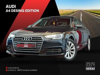 Usado Audi A4 150 CV (110 kW) 2017 Gris / plata Berlina