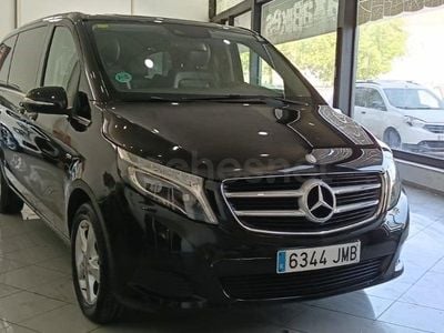 Usado Mercedes V250 Avantgarde 190 CV (139 kW) 2015 Negro Monovolumen