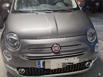 Usado Fiat 500 Lounge 69 CV (50 kW) 2016 Gris / plata Berlina