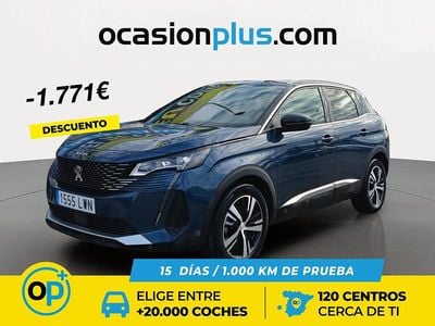 Azul Usado 2022 Peugeot 3008 GTi SUV | 19.490 € (Un poco caro)
