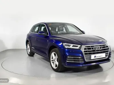 Usado Audi Q5 S-Line 163 CV (119 kW) 2017 Azul SUV