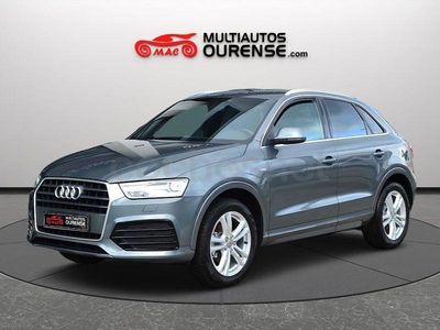 Usado Audi Q3 S-Line 150 CV (110 kW) 2017 Gris / plata SUV