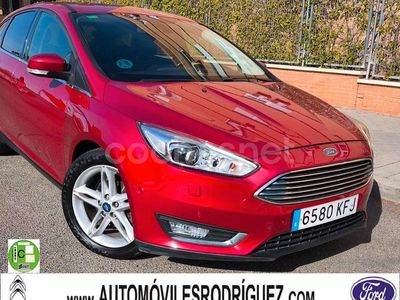 Granate Usado 2017 Ford Focus Titanium Berlina | 13.900 € (Un poco caro)