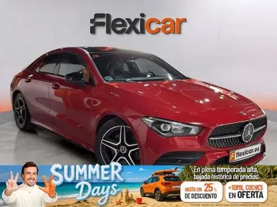 Usado Mercedes CLA200 163 CV (119 kW) 2019 Rojo Coupe